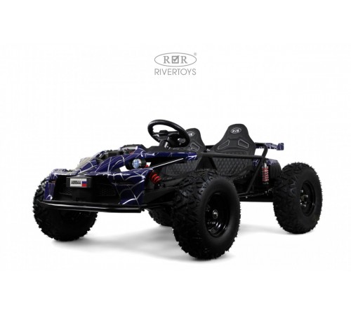 Детский электромобиль A999AA синий спайдер