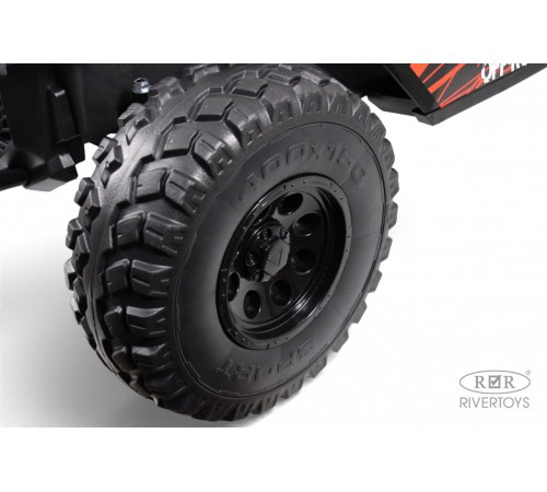 Детский электромобиль A707AA LUX NEW 4WD синий спайдер