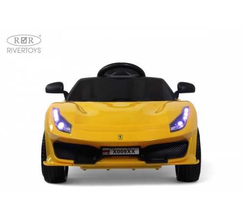 Детский электромобиль Ferrari  X009XX желтый