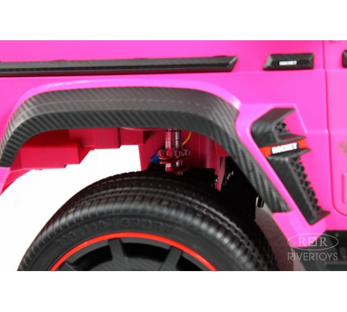 Детский двухместный электромобиль BRABUS MAXI Z888ZZ розовый