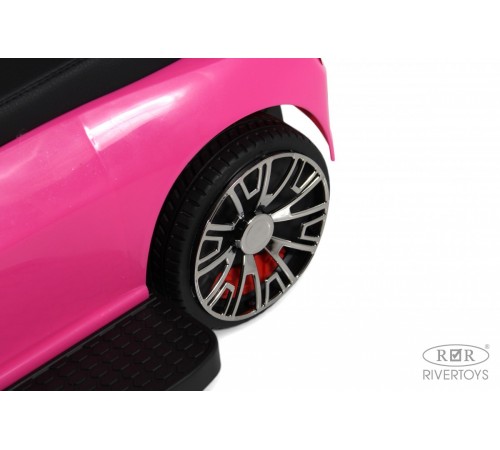 Детский толокар-каталка с козырьком BMW Z005ZZ-BP розовый