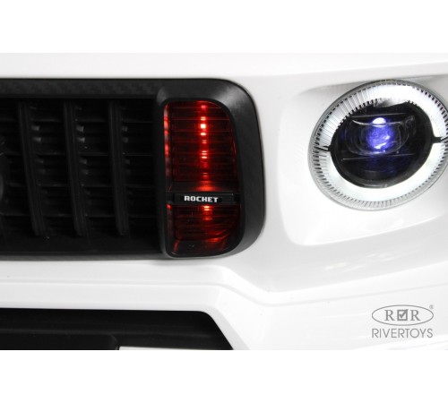 Детский двухместный электромобиль BRABUS MAXI Z888ZZ белый