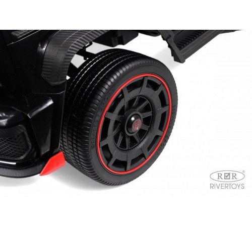 Детский двухместный электромобиль BRABUS MAXI Z888ZZ черный