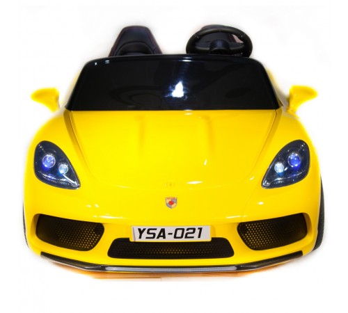Автомобиль Porsche Cayman YSA021-24V (180 W) Желтый краска