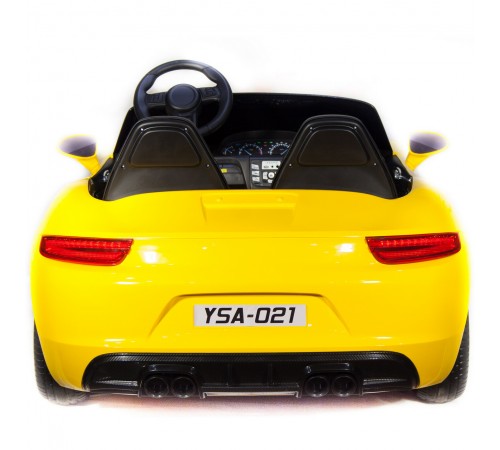 Автомобиль Porsche Cayman YSA021-24V (180 W) Желтый краска