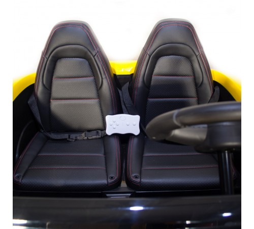 Автомобиль Porsche Cayman YSA021-24V (180 W) Желтый краска