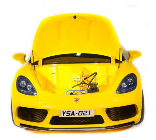Автомобиль Porsche Cayman YSA021-24V (180 W) Желтый краска