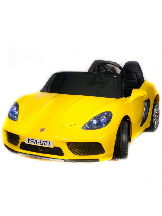 Автомобиль Porsche Cayman YSA021-24V (180 W) Желтый краска