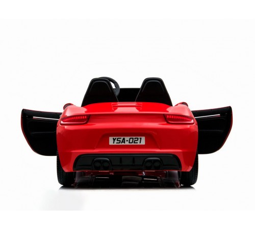 Автомобиль Porsche Cayman YSA021-24V (180 W) Красный краска