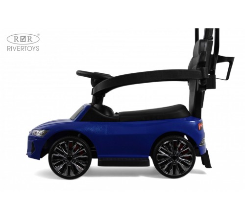 Детский толокар-каталка с козырьком AUDI Z005ZZ-AP синий