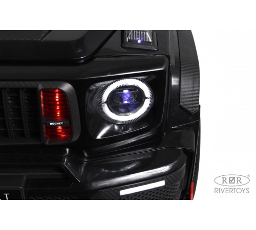 Детский двухместный электромобиль BRABUS MAXI Z888ZZ черный