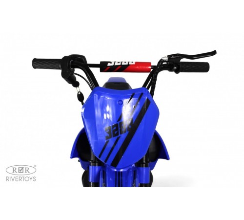 Детский электромотоцикл E777KX синий