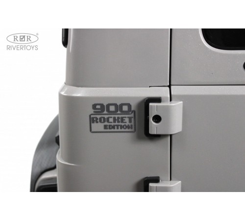 Детский двухместный электромобиль BRABUS MAXI Z888ZZ серый