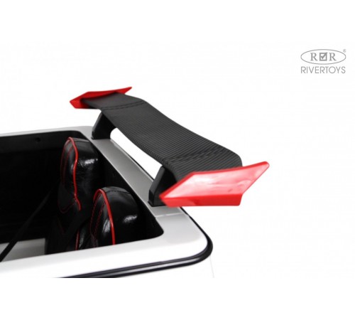 Детский двухместный электромобиль BRABUS MAXI Z888ZZ белый