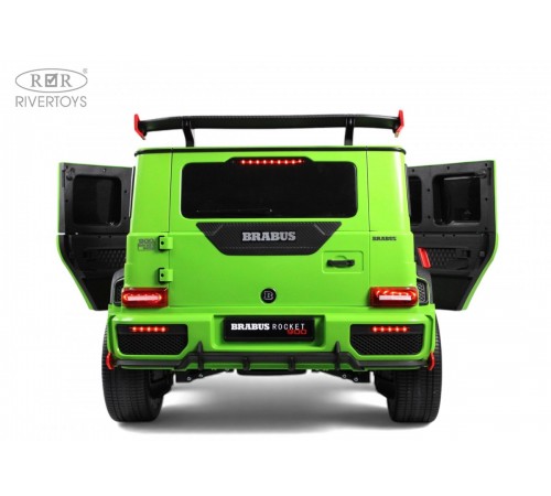 Детский двухместный электромобиль BRABUS MAXI Z888ZZ зеленый