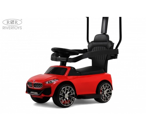 Детский толокар-каталка с козырьком BMW Z005ZZ-BP красный