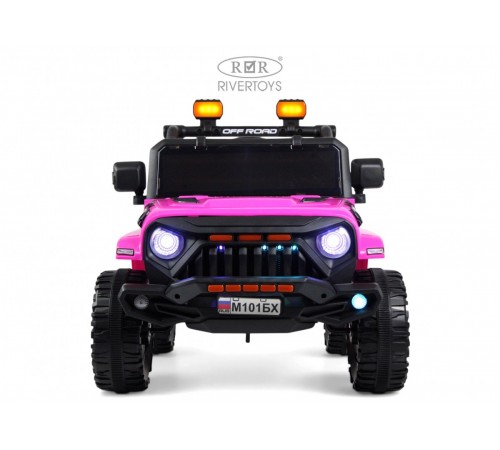 Детский электромобиль Джип MINI М101БХ розовый
