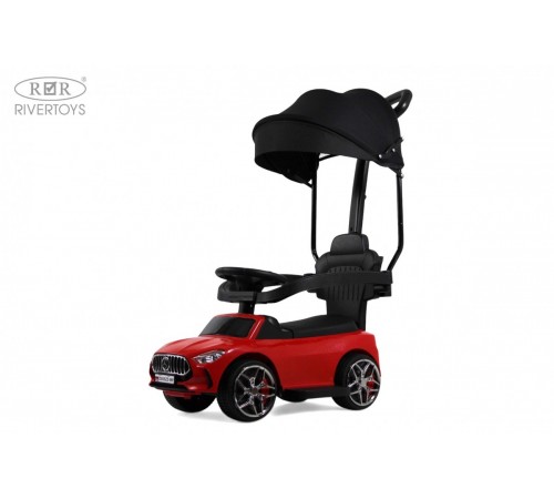 Детский толокар-каталка с козырьком Merc Z005ZZ-MP красный