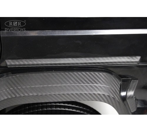 Детский двухместный электромобиль BRABUS MAXI Z888ZZ черный