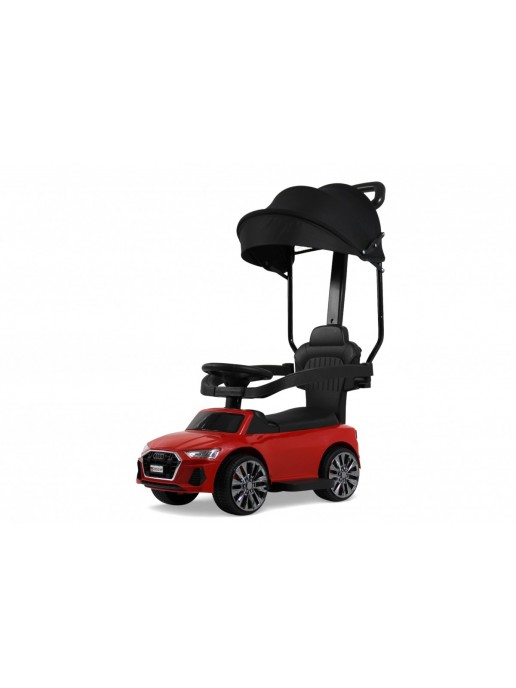 Детский толокар-каталка с козырьком AUDI Z005ZZ-AP красный