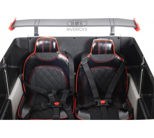 Детский двухместный электромобиль BRABUS MAXI Z888ZZ серый