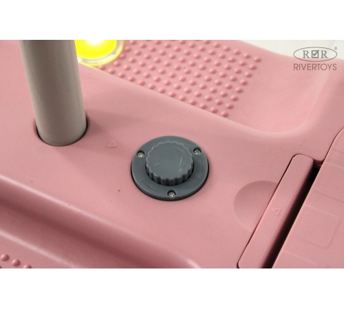 Детский электромобиль-полотёр Y-01 розовый