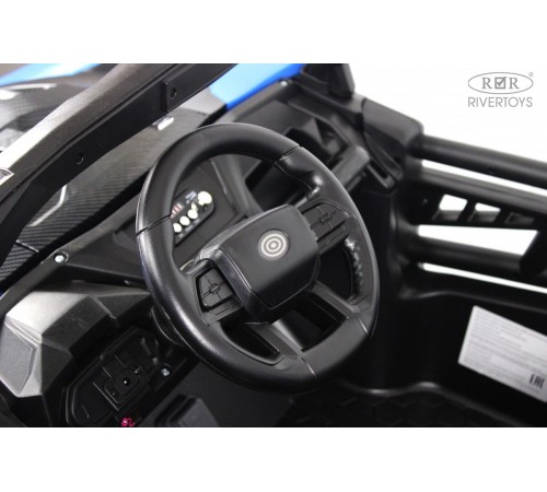 Детский электромобиль багги K555KK 4WD 24V синий