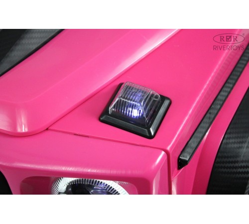 Детский двухместный электромобиль BRABUS MAXI Z888ZZ розовый