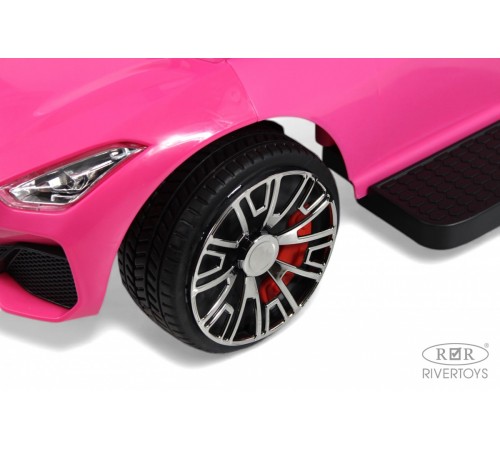 Детский толокар-каталка с козырьком BMW Z005ZZ-BP розовый