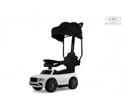 Детский толокар-каталка с козырьком Bentley Z005ZZ-TP белый