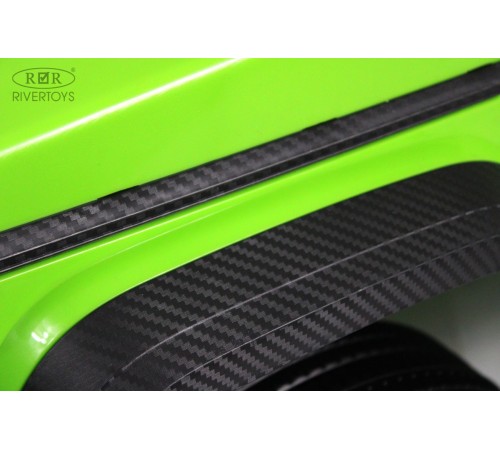 Детский двухместный электромобиль BRABUS MAXI Z888ZZ зеленый