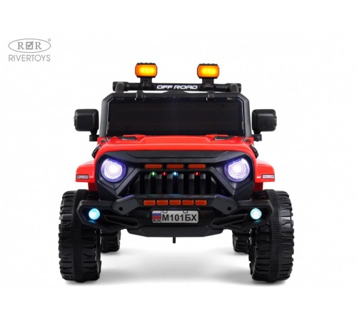 Детский электромобиль Джип MINI М101БХ красный