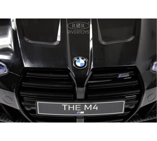 Детский электромобиль BMW M4 (A004AA) черный глянец