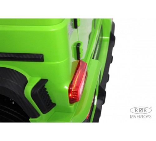 Детский двухместный электромобиль BRABUS MAXI Z888ZZ зеленый