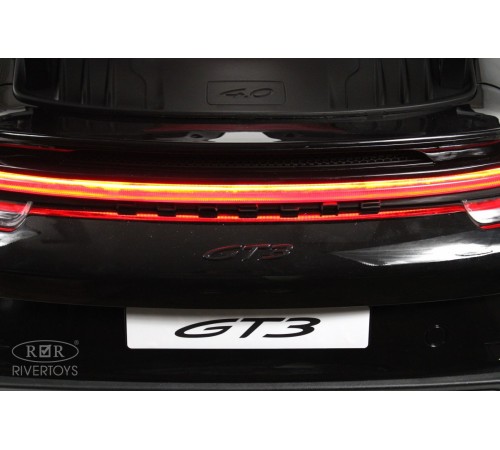 Детский электромобиль Porsche 911 GT3 (Y911YY) черный глянец