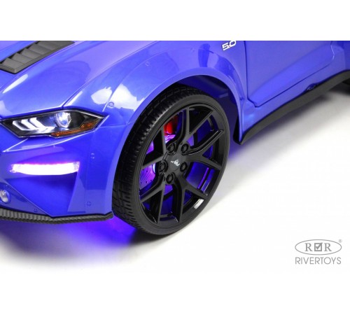 Детский электромобиль Ford Mustang GT (A222MP) синий
