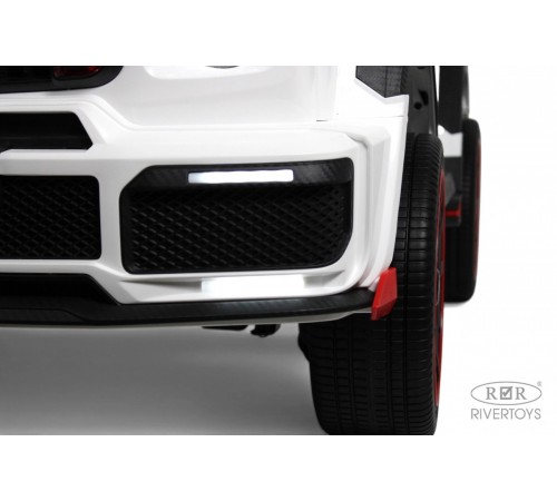 Детский двухместный электромобиль BRABUS MAXI Z888ZZ белый