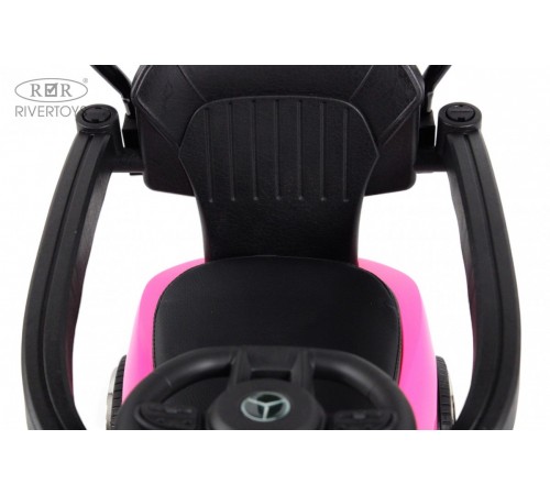 Детский толокар-каталка с козырьком Merc Z005ZZ-MP розовый