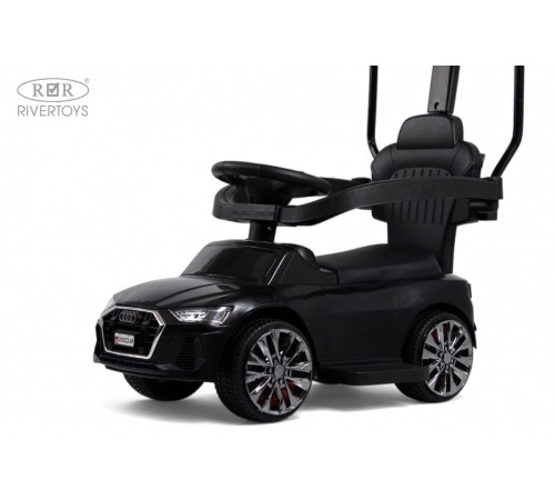 Детский толокар-каталка с козырьком AUDI Z005ZZ-AP черный