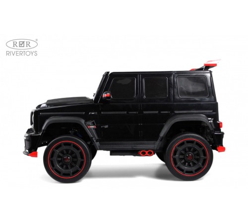 Детский двухместный электромобиль BRABUS MAXI Z888ZZ черный