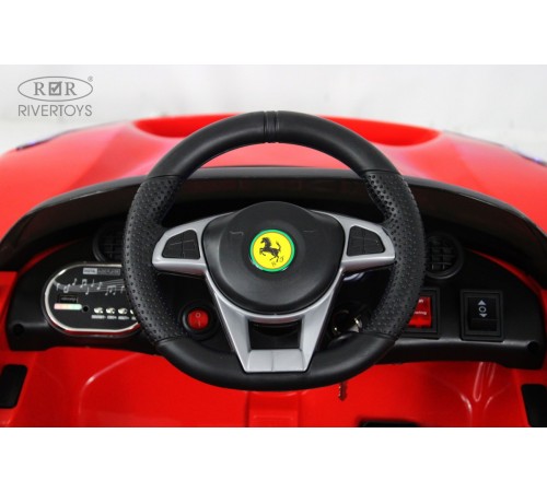 Детский электромобиль Ferrari X009XX красный