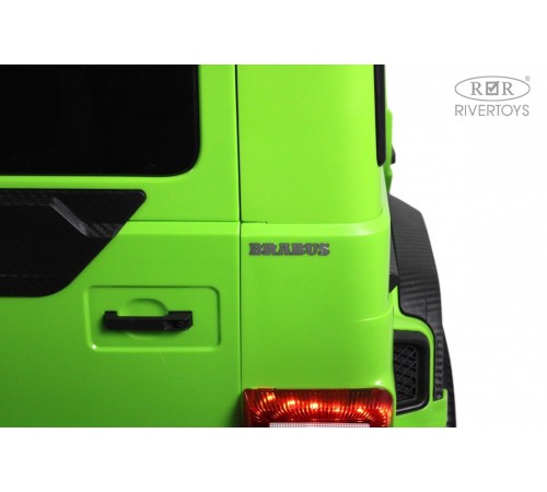 Детский двухместный электромобиль BRABUS MAXI Z888ZZ зеленый