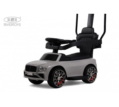 Детский толокар-каталка с козырьком Bentley Z005ZZ-TP серый