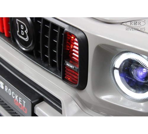 Детский двухместный электромобиль BRABUS MAXI Z888ZZ серый