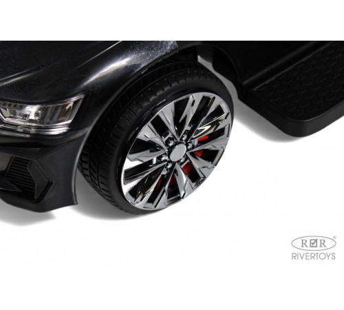 Детский толокар-каталка с козырьком AUDI Z005ZZ-AP черный