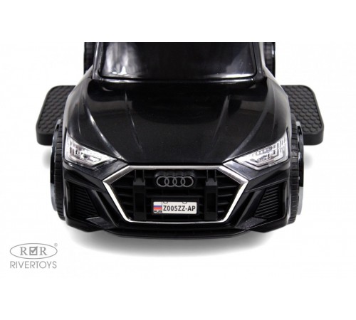 Детский толокар-каталка с козырьком AUDI Z005ZZ-AP черный