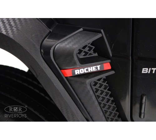 Детский двухместный электромобиль BRABUS MAXI Z888ZZ черный