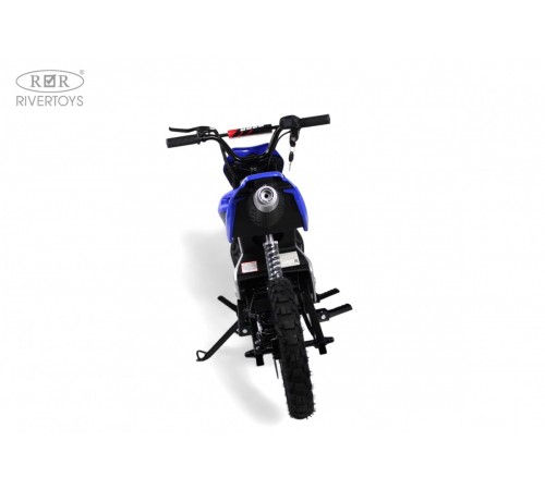 Детский электромотоцикл E777KX синий