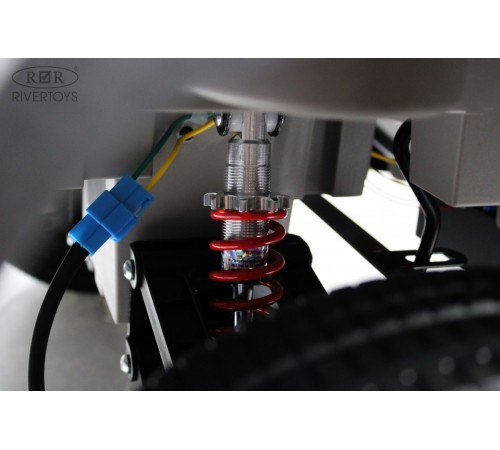 Детский двухместный электромобиль BRABUS MAXI Z888ZZ серый