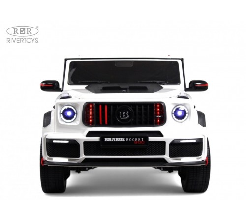 Детский двухместный электромобиль BRABUS MAXI Z888ZZ белый